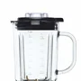 Haeger LQ-120.006A Batidora de Vaso 1.75L 1200W Negro/Acero/Transparente - Licuadora con Picahielos, Función Impulso, 3 Velocidades y Cuchillas Titanio