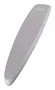 Haeger IC-TOP.002A Funda Acolchada para Tabla de Planchar, Superficie 100% Algodón, Gris, 125 x 43 cm