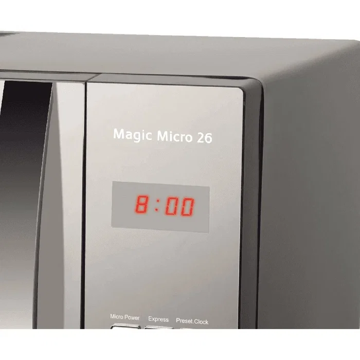 Haeger MW-80B.008A Microondas de Encimera 26 L Plata Haeger MW-80B.008A Microondas de Encimera 26 L Plata