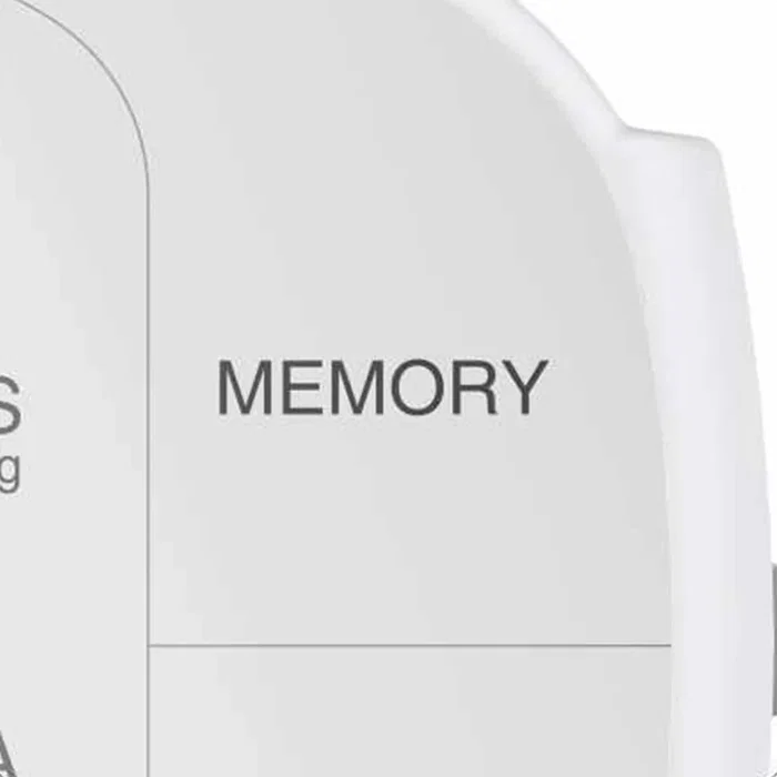 Haeger TM-WRI.004A Tensiometro Digital de Muñeca Automático, para 2 Usuarios con 60 Memorias, Blanco