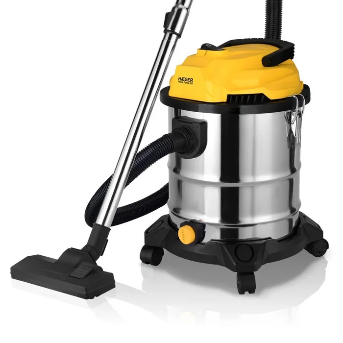 Haeger VC-W&D.038A Aspiradora de Tambor Seca y Húmeda 20 L 1200 W
