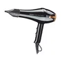 Haeger TURBO DRYER Secador de Pelo Profesional 1800W, Negro y Oro, 220-240V, 2 Velocidades y 3 Ajustes de Calor, Con Boquilla Concentradora y Difusor