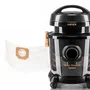 Haeger VC-12W.044A Aspiradora de Tambor Seca y Húmeda 1200 W, 7 L, Negro y Cobre