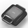 Haeger WM-140.001A Gofrera para 2 Barquillos Rectangulares 1400 W Negro