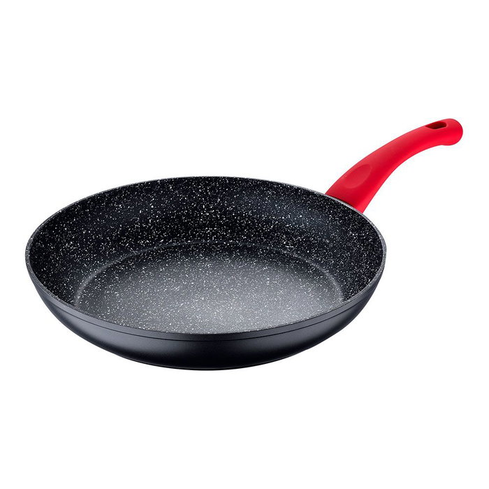 San Ignacio Sartén Toledo ø28 cm Aluminio Forjado Inducción Antiadherente Marmolado Mango Rojo San Ignacio Sartén Toledo ø28 cm Aluminio Forjado Inducción Antiadherente Marmolado Mango Rojo