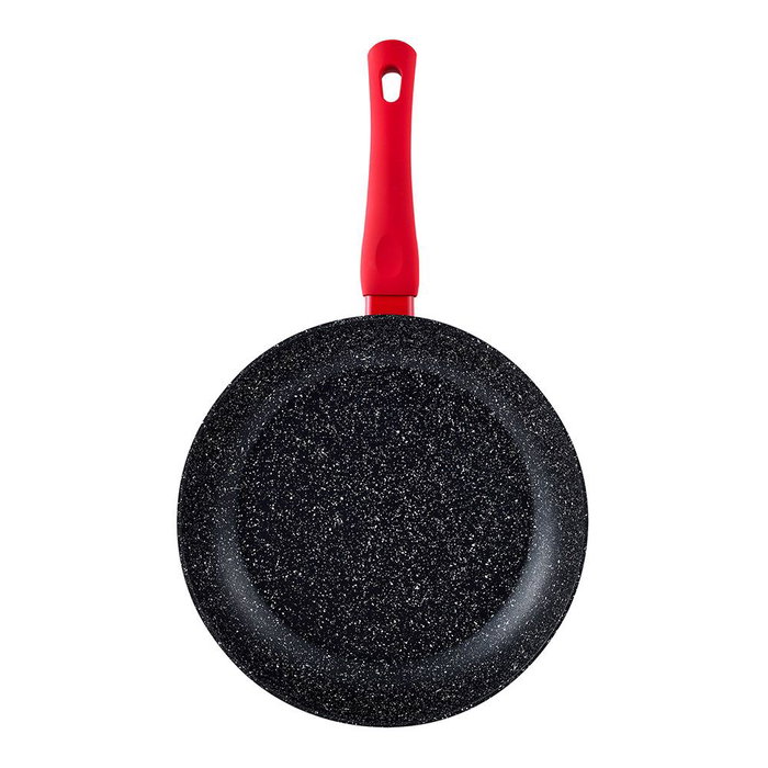 San Ignacio Sartén Toledo ø28 cm Aluminio Forjado Inducción Antiadherente Marmolado Mango Rojo San Ignacio Sartén Toledo ø28 cm Aluminio Forjado Inducción Antiadherente Marmolado Mango Rojo