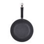Masterpro Wok aluminio forjado Home edition con tapa Ø28 x 8 cm BGMP-3289-BK para Inducción, Gas, Vitrocerámica, Halógeno