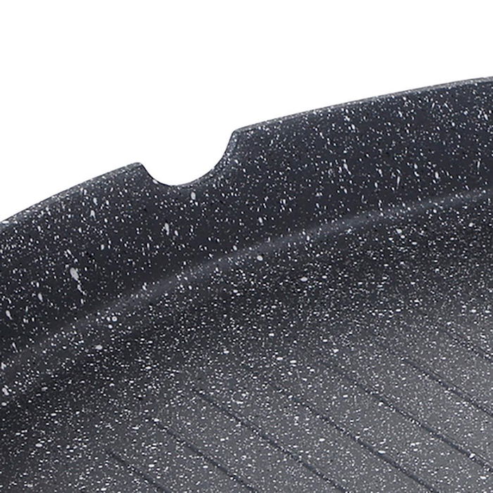 Masterpro Sartén Asador Home Edition BGMP-3287-BK ø28x28x4.5 cm Aluminio Forjado Antiadherente