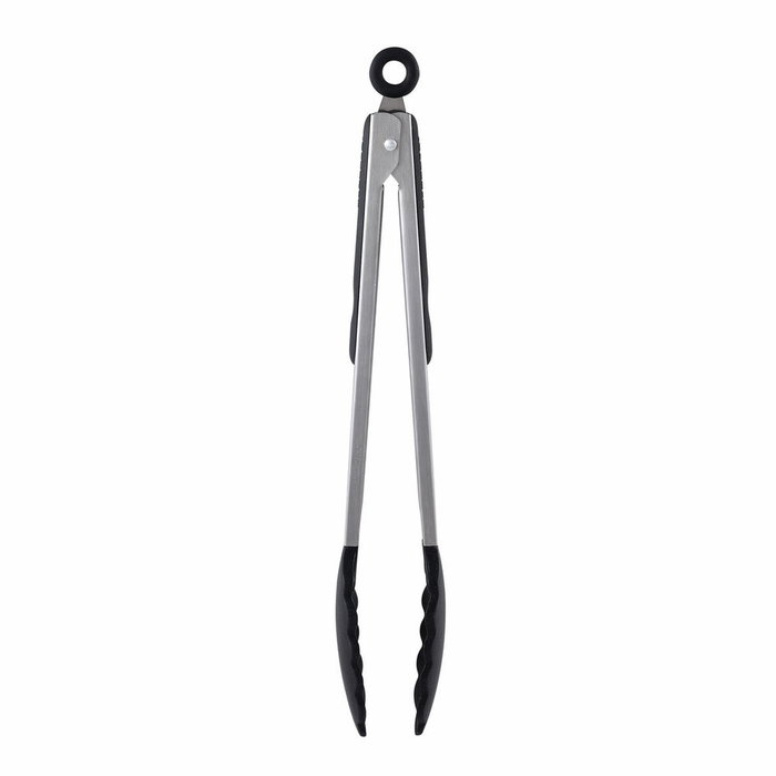 San Ignacio Pinzas Expert de 30,5 cm en acero inoxidable con cabezal de silicona San Ignacio Pinzas Expert de 30,5 cm en acero inoxidable con cabezal de silicona