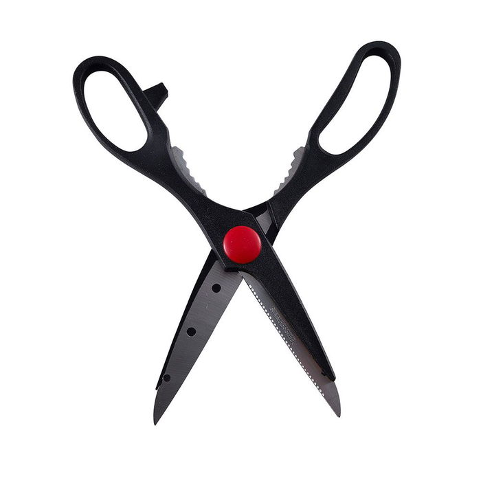 San Ignacio Tijeras de Cocina Expert SG-72816 Acero Inoxidable 21.5 cm Multiusos Aptas Lavavajillas