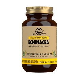 Solgar Echinacea 520 mg, 100 cápsulas - Suplemento natural