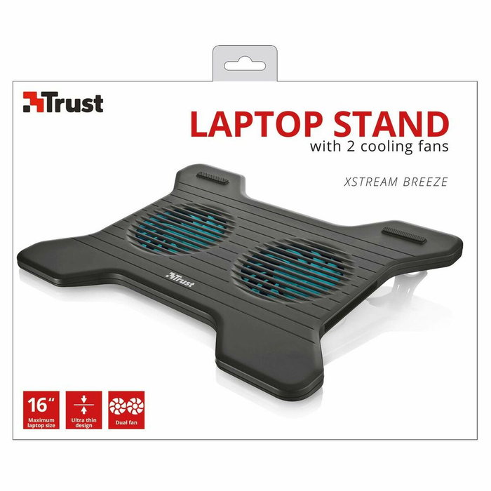 Trust Breeze Soporte de Refrigeración para Portátiles hasta 16 pulgadas