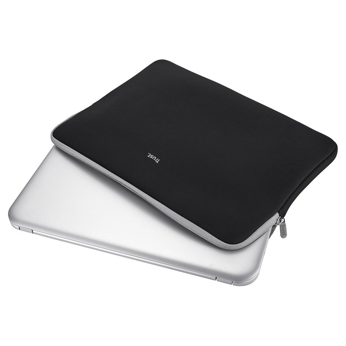 Trust Funda Primo Soft Sleeve para Portátiles y Tabletas de 11,6 pulgadas, Negro