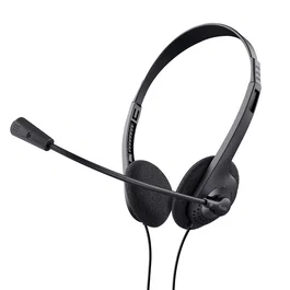 Trust Primo Chat Auriculares con Micrófono Jack 3,5 mm Negro