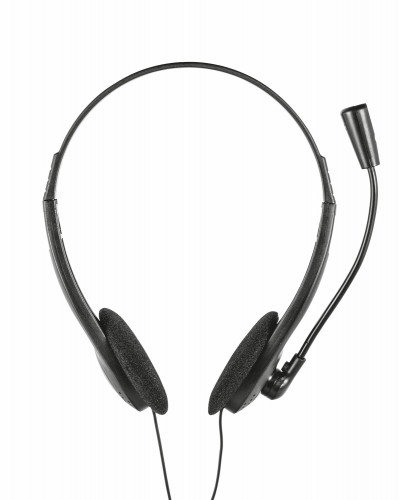Trust Primo Chat Auriculares con Micrófono Jack 3,5 mm Negro