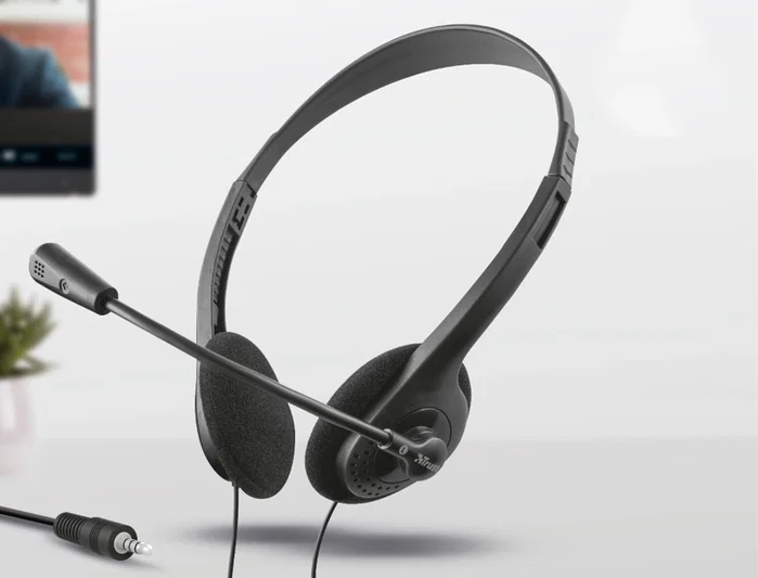 Trust Primo Chat Auriculares con Micrófono Jack 3,5 mm Negro