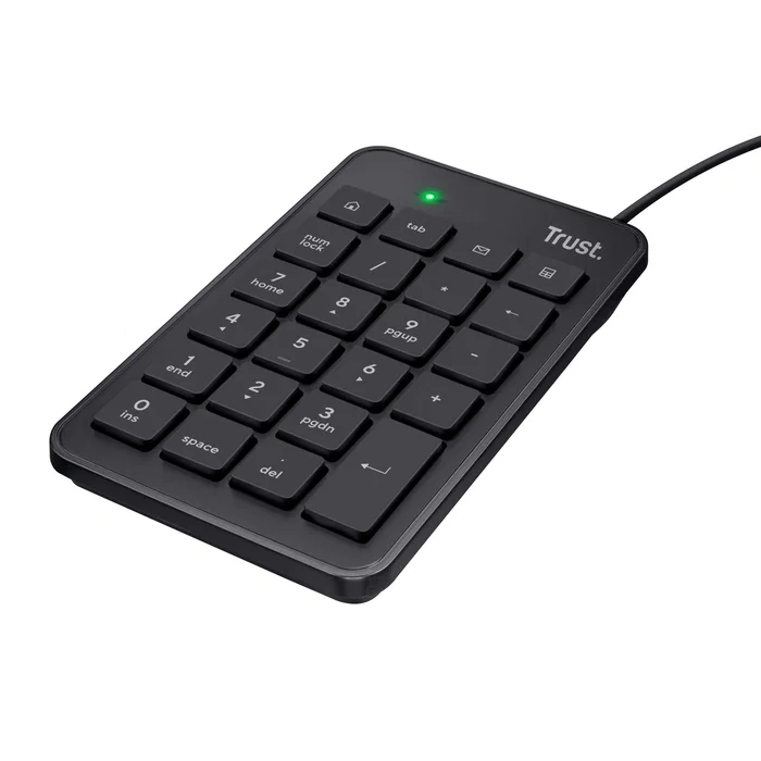 Trust Xalas Teclado Numérico Ultradelgado USB Negro