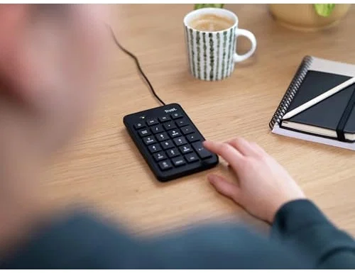 Trust Xalas Teclado Numérico Ultradelgado USB Negro Trust Xalas Teclado Numérico Ultradelgado USB Negro