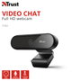 Trust Tyro Webcam Full HD con Enfoque Automático