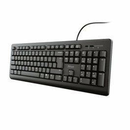 Trust TK-150 Teclado QWERTY Español USB Negro