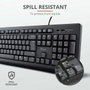 Trust TK-150 Teclado USB QWERTY Español Negro