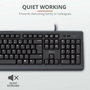 Trust TK-150 Teclado USB QWERTY Español Negro