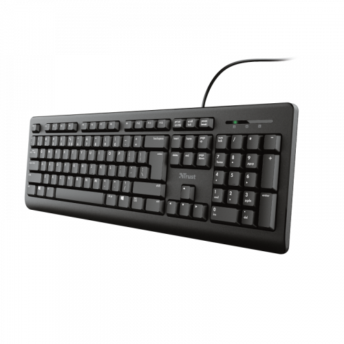 Trust TK-150 Teclado USB QWERTY Español Negro Trust TK-150 Teclado USB QWERTY Español Negro