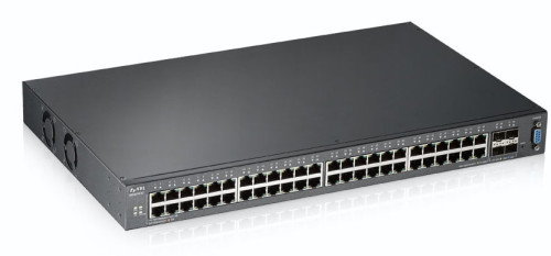 Zyxel XGS2210-52 Switch Gestionado L2 Gigabit Ethernet 48 Puertos 1U Negro Zyxel XGS2210-52 Switch Gestionado L2 Gigabit Ethernet 48 Puertos 1U Negro