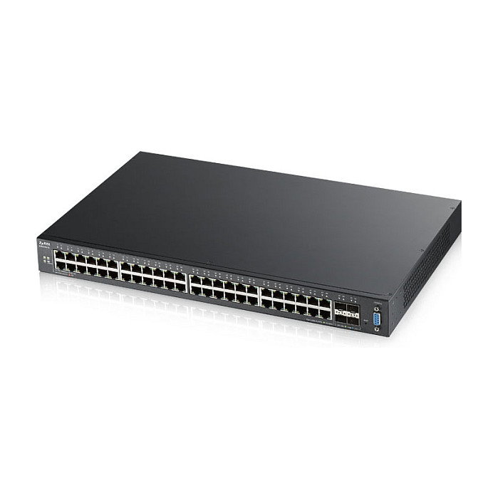 Zyxel XGS2210-52 Switch Gestionado L2 con 48 Puertos Gigabit y 4 SFP+ Zyxel XGS2210-52 Switch Gestionado L2 con 48 Puertos Gigabit y 4 SFP+