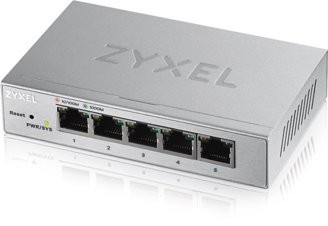 Zyxel GS1200-5 Switch Gestionable Gigabit 5 Puertos Zyxel GS1200-5 Switch Gestionable Gigabit 5 Puertos