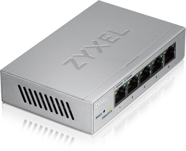 Zyxel GS1200-5 Switch Gestionable Gigabit 5 Puertos Zyxel GS1200-5 Switch Gestionable Gigabit 5 Puertos