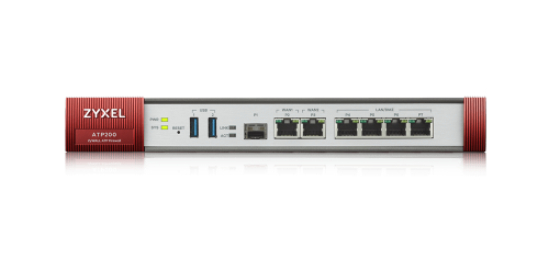 Zyxel ATP200 Firewall con 2 WAN, 4 LAN/DMZ, 1 SFP, 2 USB y 1 Año de Bundle