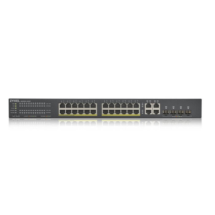 Zyxel GS1920-24HPV2 Switch Gestionado 24 PoE+ 4 Combo SFP