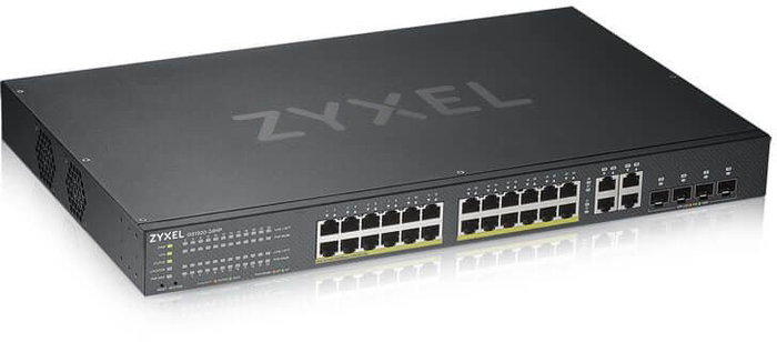 Zyxel GS1920-24HPv2 Switch Gestionado de 28 Puertos con 24 Puertos PoE+ Zyxel GS1920-24HPv2 Switch Gestionado de 28 Puertos con 24 Puertos PoE+
