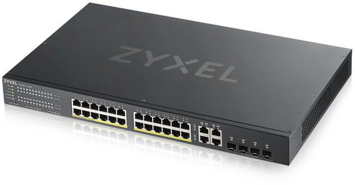 Zyxel GS1920-24HPv2 Switch Gestionado de 28 Puertos con 24 Puertos PoE+ Zyxel GS1920-24HPv2 Switch Gestionado de 28 Puertos con 24 Puertos PoE+