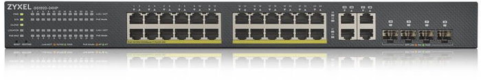 Zyxel GS1920-24HPv2 Switch Gestionado de 28 Puertos con 24 Puertos PoE+ Zyxel GS1920-24HPv2 Switch Gestionado de 28 Puertos con 24 Puertos PoE+