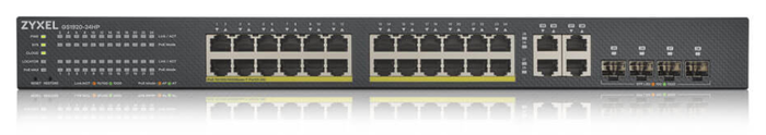 Zyxel GS1920-24HPv2 Switch Gestionado de 28 Puertos con 24 Puertos PoE+ Zyxel GS1920-24HPv2 Switch Gestionado de 28 Puertos con 24 Puertos PoE+