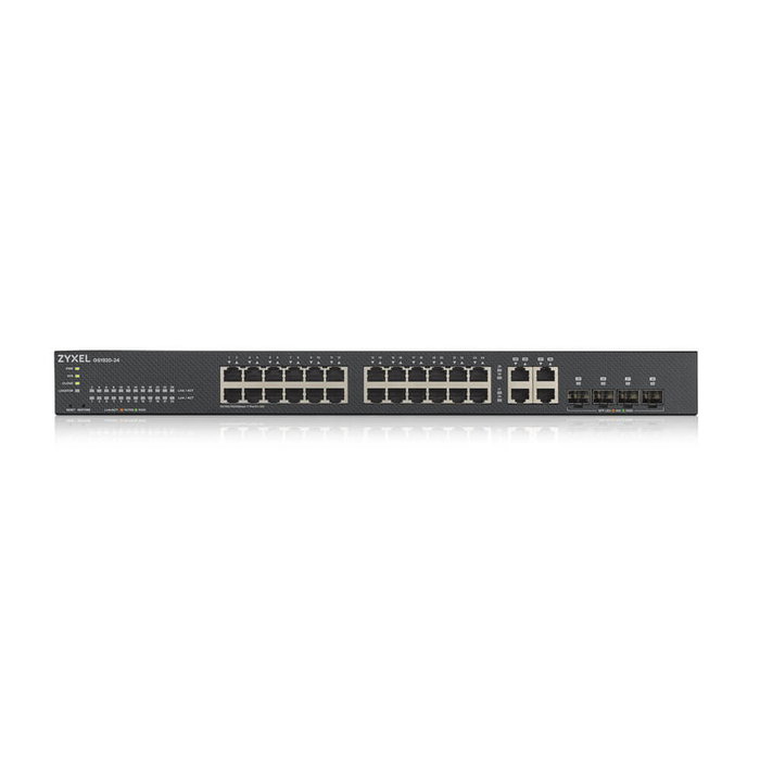 Zyxel GS1920-24v2 Switch Gestionado Inteligente de 28 Puertos (24 GbE + 4 Combo SFP) Zyxel GS1920-24v2 Switch Gestionado Inteligente de 28 Puertos (24 GbE + 4 Combo SFP)