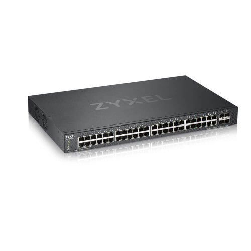 Zyxel XGS1930-52 Conmutador Gestionado L3 Gigabit Ethernet 48 Puertos Negro Zyxel XGS1930-52 Conmutador Gestionado L3 Gigabit Ethernet 48 Puertos Negro