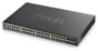 Zyxel GS1920-48HPV2 Switch Gestionado Gigabit con 50 puertos y PoE de 375 W, Negro
