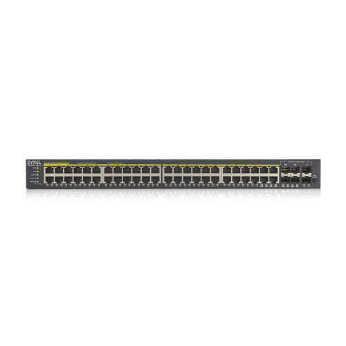 Zyxel GS1920-48HPV2 Switch Gestionado Gigabit Ethernet PoE Negro 48 Puertos GS192048HPV2-EU0101F