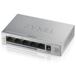 Zyxel GS1005-HP 5-Port Desktop PoE+ Switch Plata