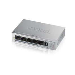Zyxel GS1005HP Switch No Administrado Gigabit Ethernet PoE Plata 5 Puertos