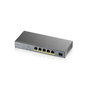 ZyXEL GS1350-6HP-EU0101F Switch de 6 puertos con 5 puertos PoE y 1 puerto SFP