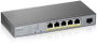 Zyxel GS1350-6HP Switch 6 puertos con 1 año de Nebula Pro