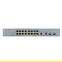 Zyxel GS1350-18HP Switch Gestionable 16 Puertos PoE 2 Puertos Combo SFP/RJ45 250W Rango Extendido