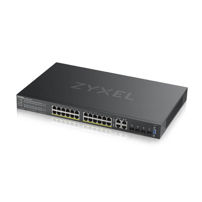 Zyxel GS2220-28HP-EU0101F Switch Gestionado L2 con 24 Puertos PoE+ y 4 Combo SFP Zyxel GS2220-28HP-EU0101F Switch Gestionado L2 con 24 Puertos PoE+ y 4 Combo SFP