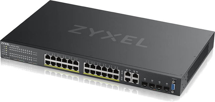 Zyxel GS2220-28HP-EU0101F Switch Gestionado L2 con 24 Puertos PoE+ y 4 Combo SFP Zyxel GS2220-28HP-EU0101F Switch Gestionado L2 con 24 Puertos PoE+ y 4 Combo SFP