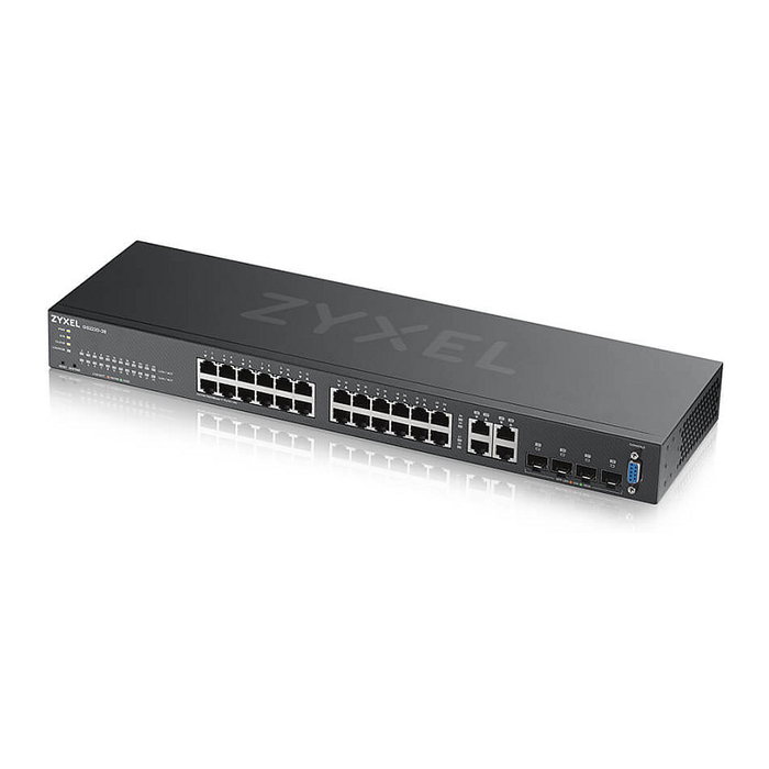 Zyxel GS2220-28-EU0101F Switch Gestionado L2 con 24 Puertos Gigabit y 4 SFP Combo Zyxel GS2220-28-EU0101F Switch Gestionado L2 con 24 Puertos Gigabit y 4 SFP Combo