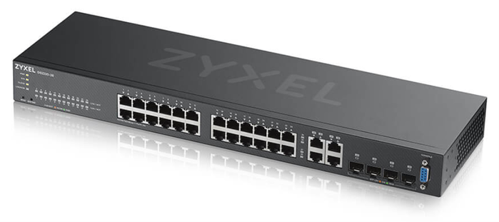 Zyxel GS2220-28-EU0101F Switch Gestionado L2 con 24 Puertos Gigabit y 4 SFP Combo Zyxel GS2220-28-EU0101F Switch Gestionado L2 con 24 Puertos Gigabit y 4 SFP Combo